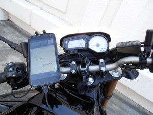 Using a Nexus 4 for GPS navigation.